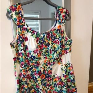 Floral sundress by London Times size 16W.
